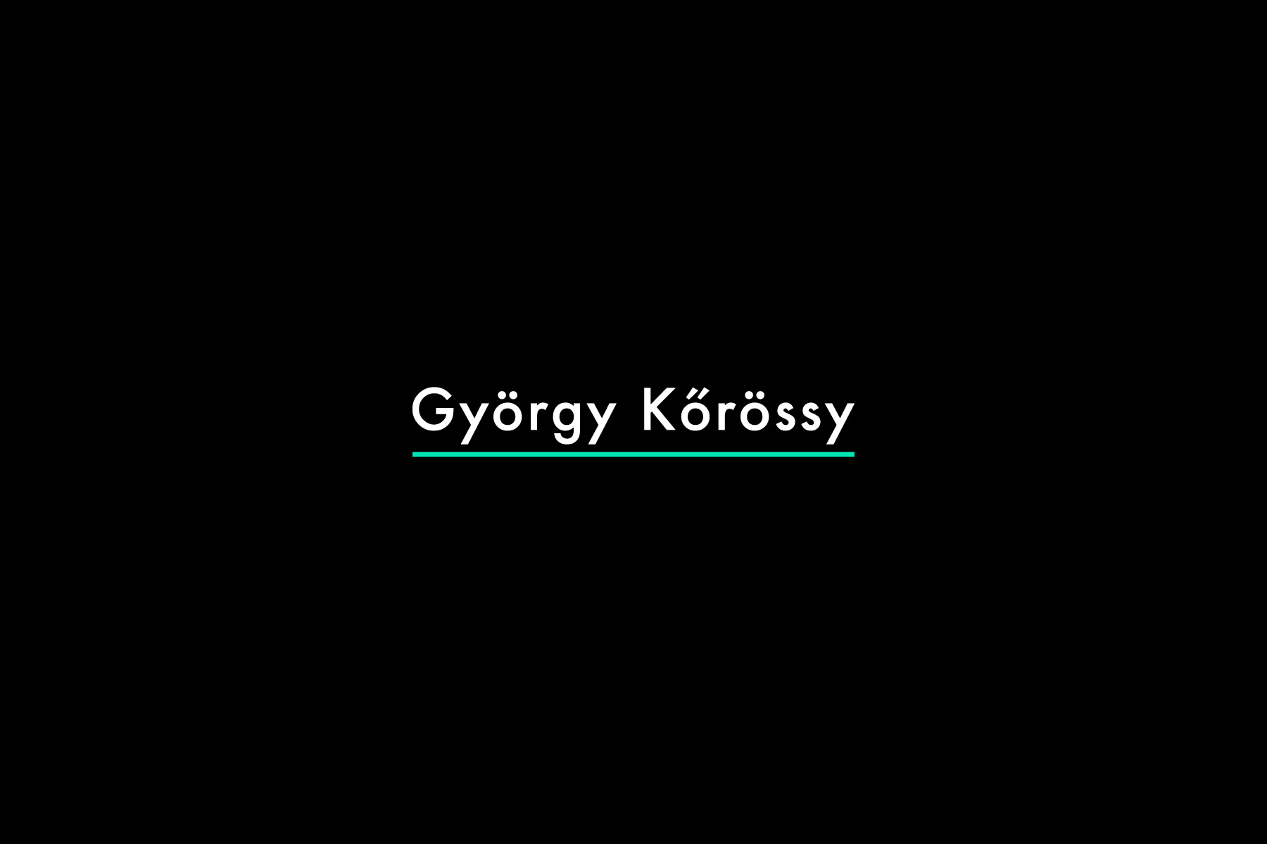 Gyorgy Korossy Website - Build