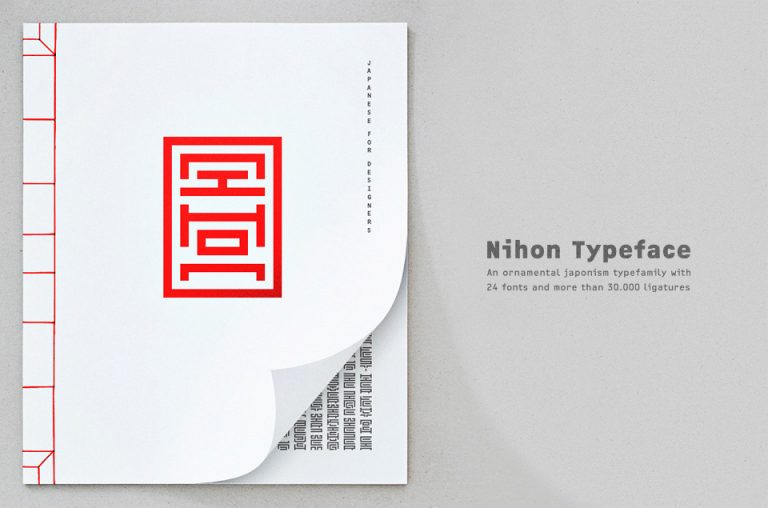 Nihon TypeFace / Malwin Béla Hürkey