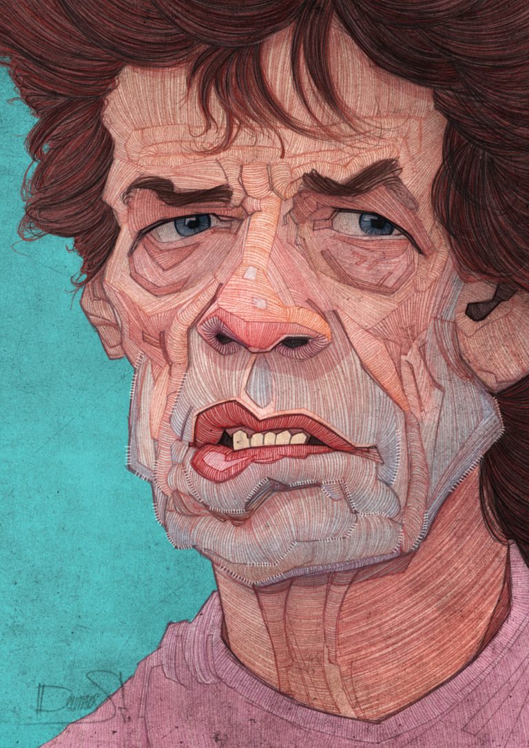 The  » Fabulous  » Rolling Stones Illustrated / Stavros Damos