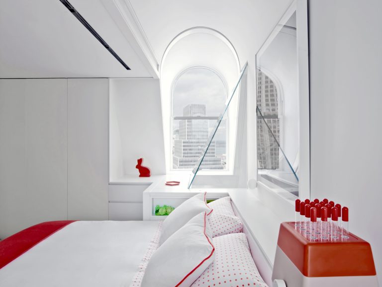 Skyhouse North Bedroom / David Hotson Architect