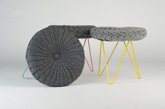 Coterie Stool / Daniel Duarte