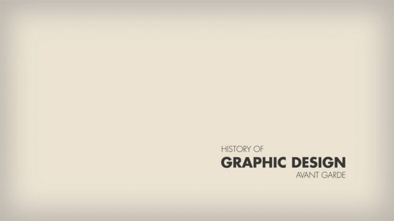 History of Graphic Design Avant Garde / Minji Aye Hong