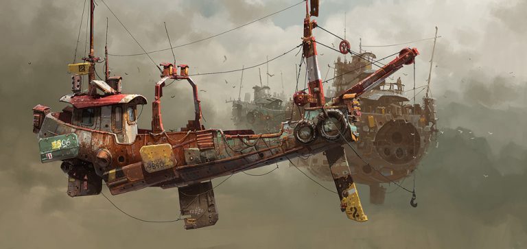 Spaceship / Ian McQue