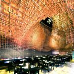 Innuendo Restaurant Ceiling Installation / Bluarch