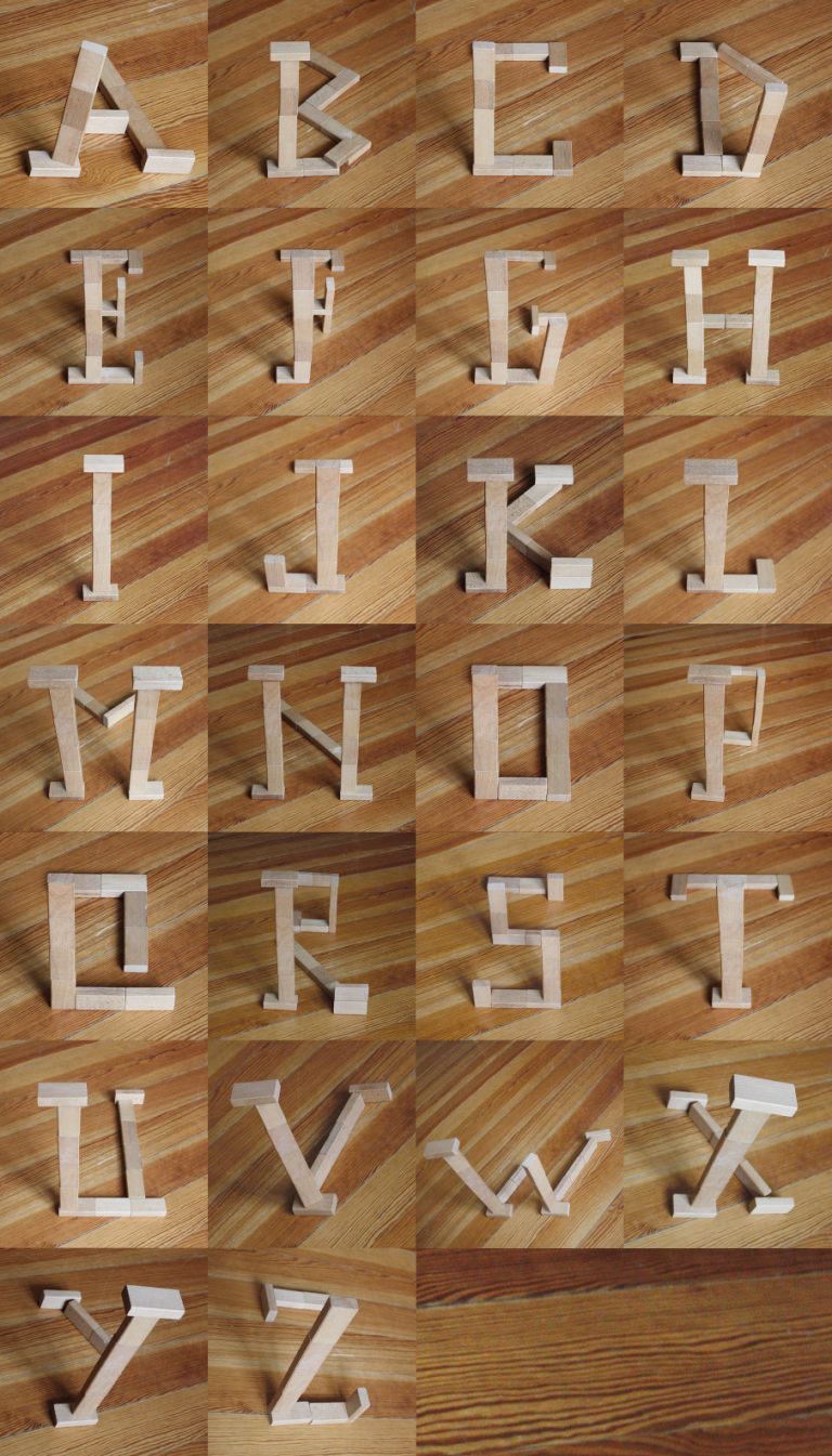 Klotz Type experiment / Marc Böttler