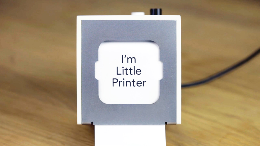 design d'objet, mini imprimante