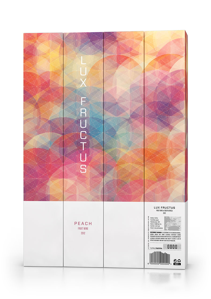 lux fructus wine packaging simon page marcel buerkle