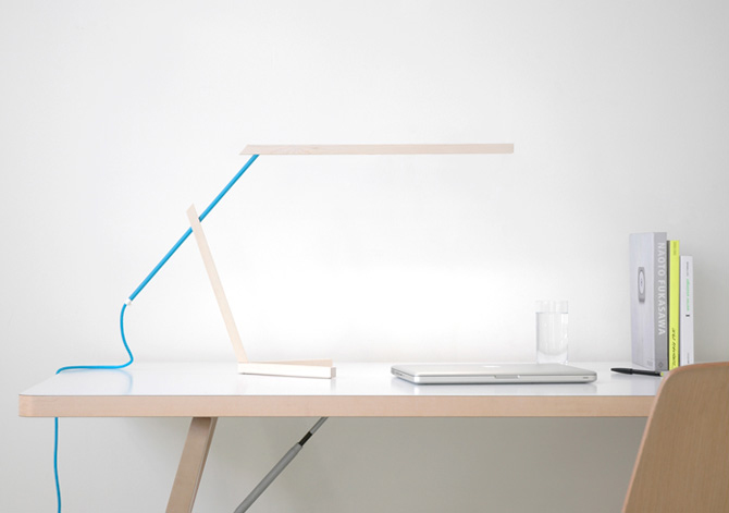 design d'objet, lampe design, luminaire, LED, lampe de bureau