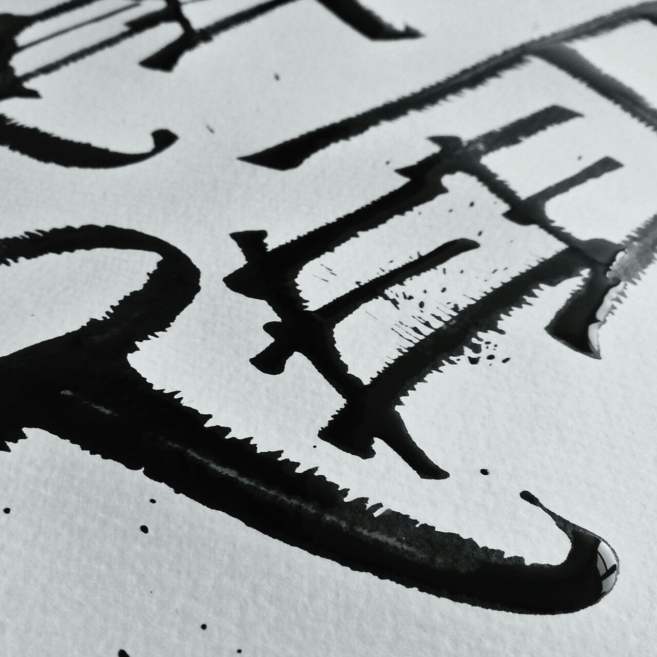 design graphique max pirsky hand lettering