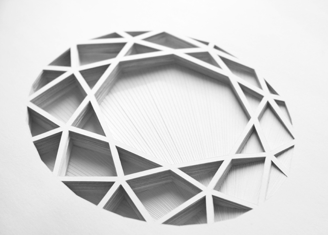 Geometry Papercut / Elena Mir
