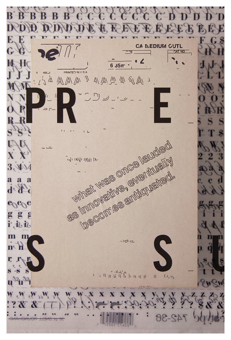 Poster Typographique / Tom Davie