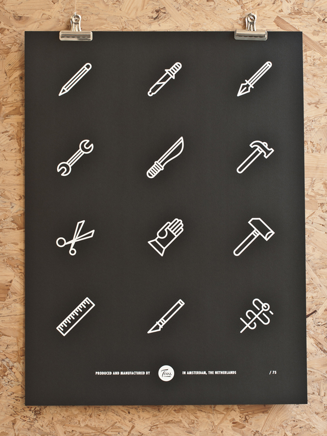 Screen Printed Posters / Tim Boelaars