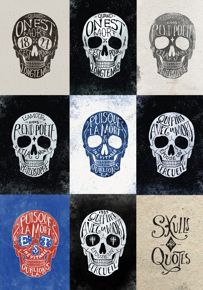 Skulls & Quotes / Bmd Design