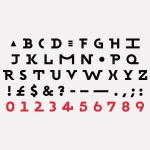 Typeface for Wired / Sawdust