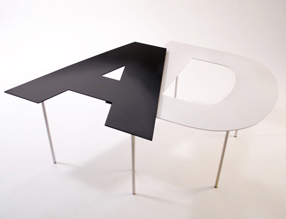Design d'objet table